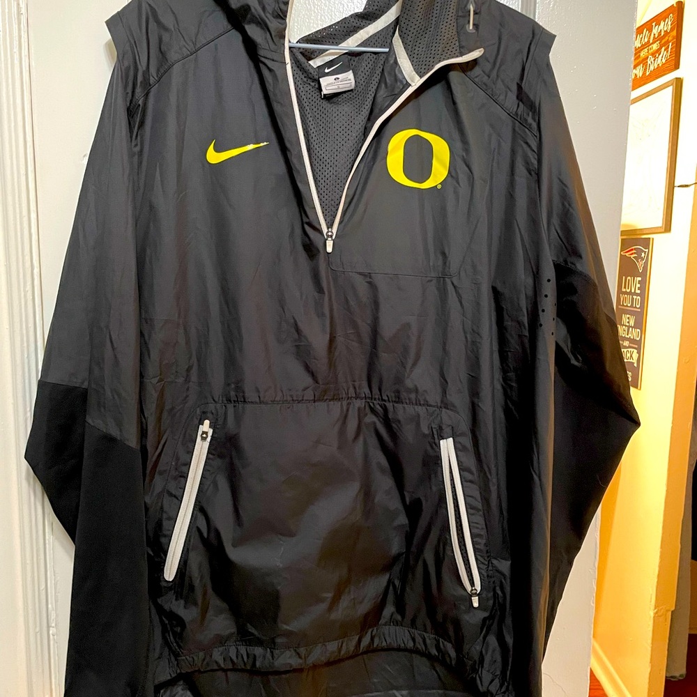 Oregon Nike windbreaker jacket